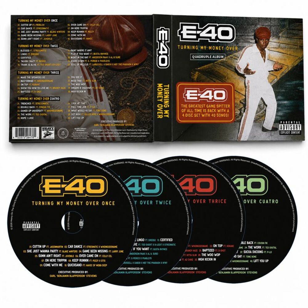 E-40 - Turning My Money Over Quadruple Album